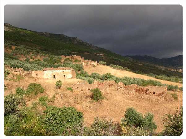 Casas del Castillo desde La Rosala